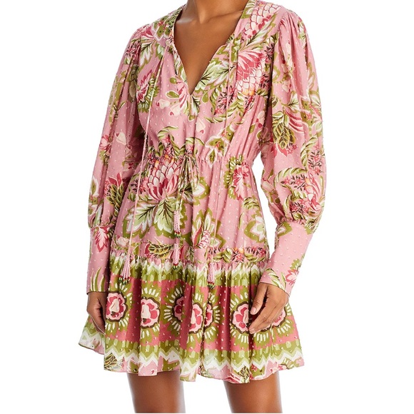 FARM Rio Pink Aura Floral Mini Dress 🌸 - Picture 2 of 8